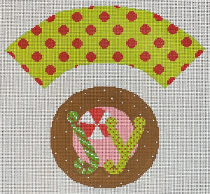 Joy Christmas Cupcake