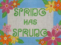 Spring Has Sprung with stitch guide

