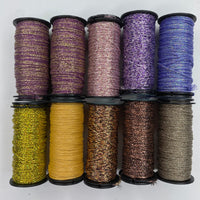 10 spools of Kreinik #16 Braid