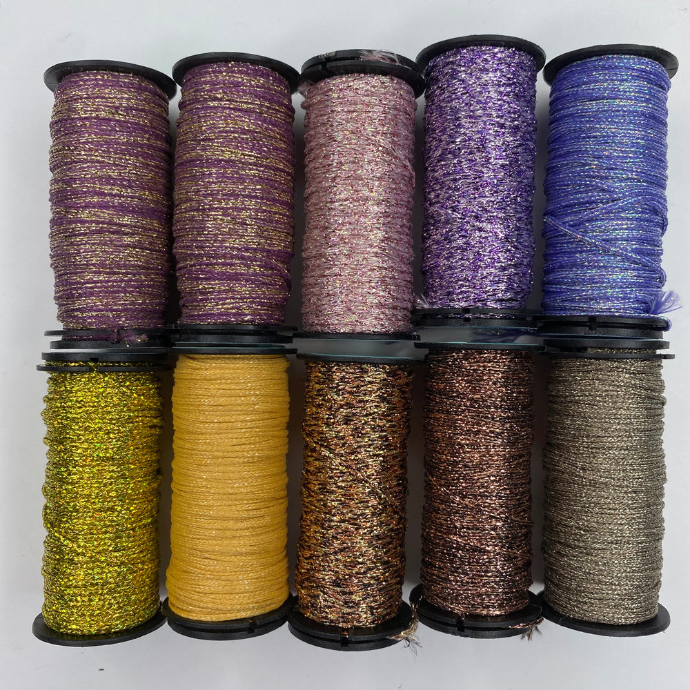 10 spools of Kreinik #16 Braid