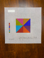 Multi Colored Triangle Insert
