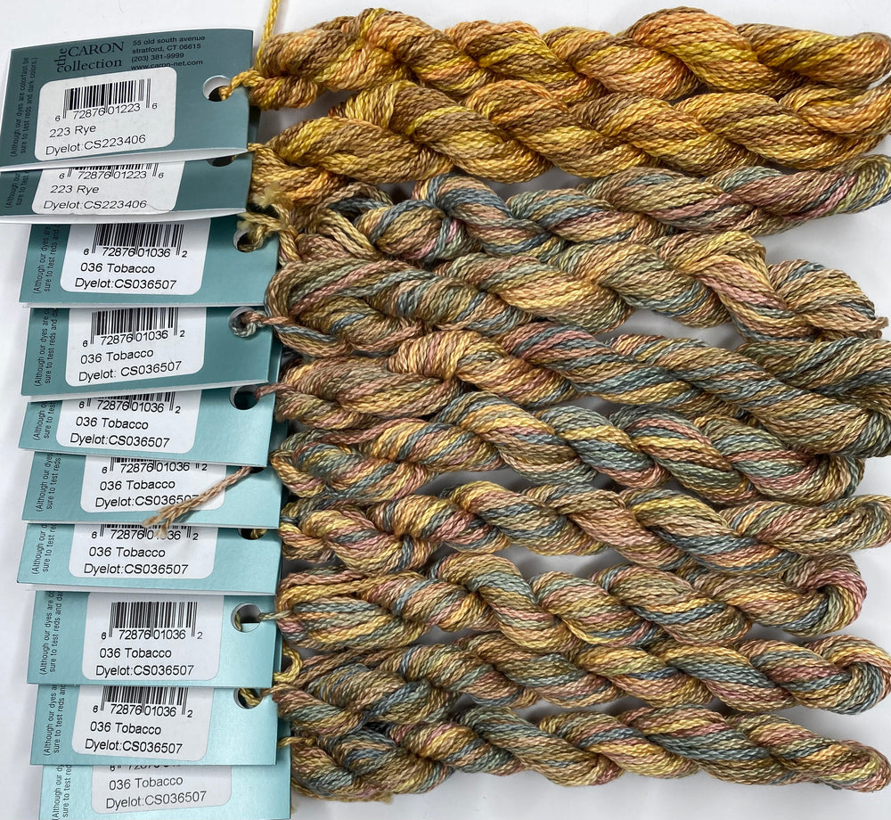 10 skeins of Watercolours