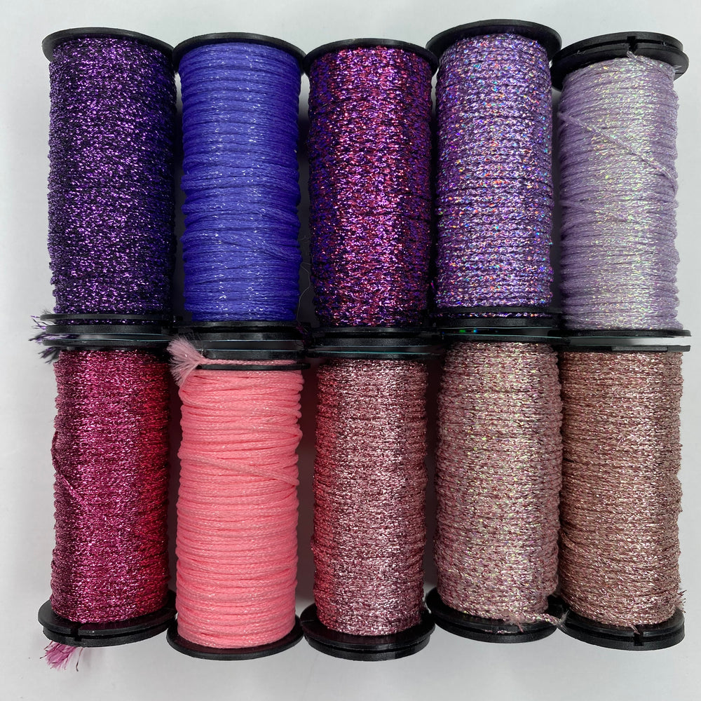 10 spools of Kreinik #16 Braid