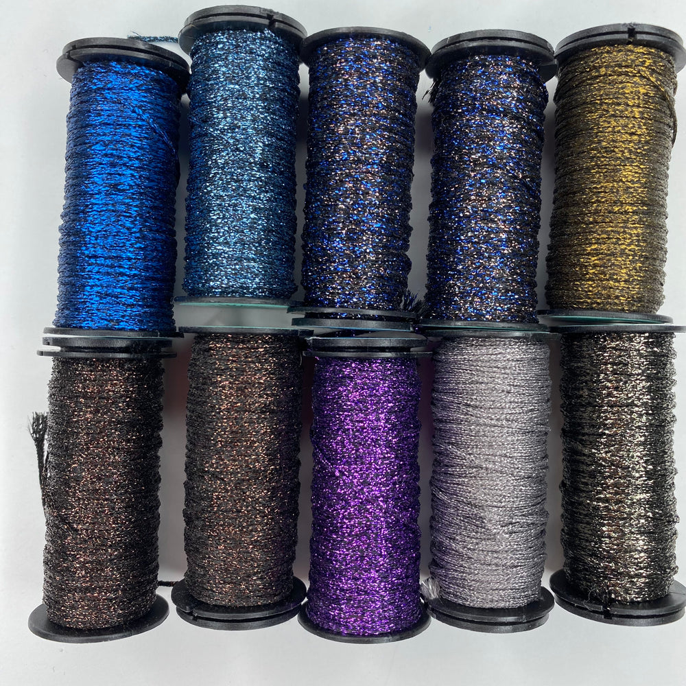 10 spools of Kreinik #16 Braid