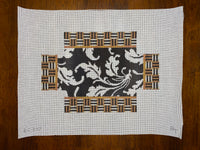 Black/White Woven Brick Cover
