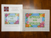 Spring Has Sprung with stitch guide
