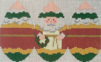 3 Panel Santa
