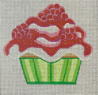 Raspberry Crème Cupcake
