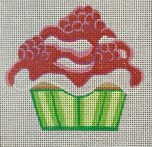 Raspberry Crème Cupcake