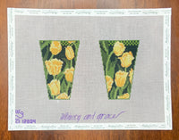 Yellow Tulip Scissors Case
