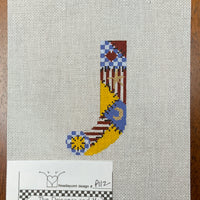 Auntie's Stocking with stitch guide