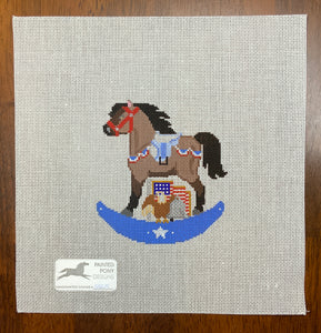 Patriotic Rocking Horse