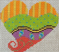 Color Waves Heart
