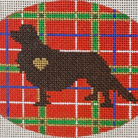 Plaid Silhouette Cavalier
