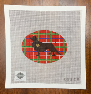 Plaid Silhouette Cavalier