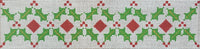 White with Holly Ornament
