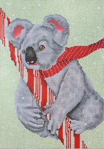 Koala w/ Candy Cane
