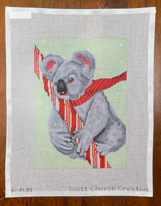 Koala w/ Candy Cane