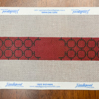 Cuff Bracelet (Burgundy/Black)