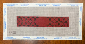 Cuff Bracelet (Burgundy/Black)