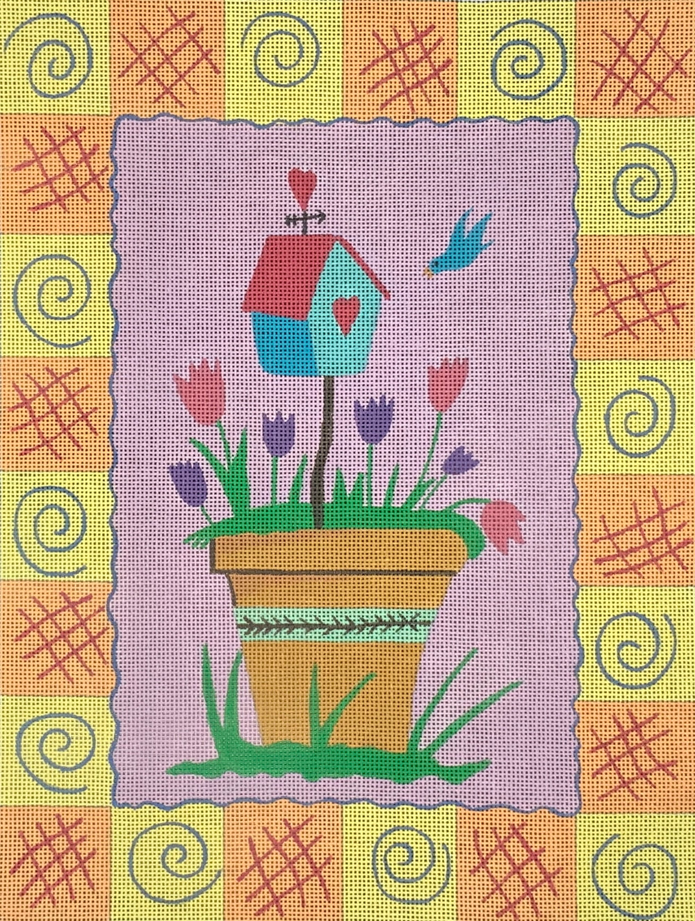 Flower Pot Birdhouse