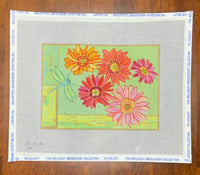 Floral with Dragonfly
