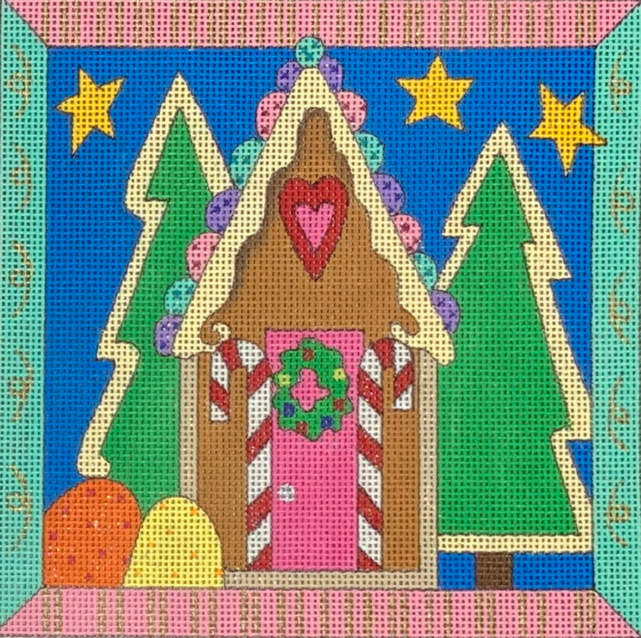 Three Christmas Cookies Sparkling with stitch guide