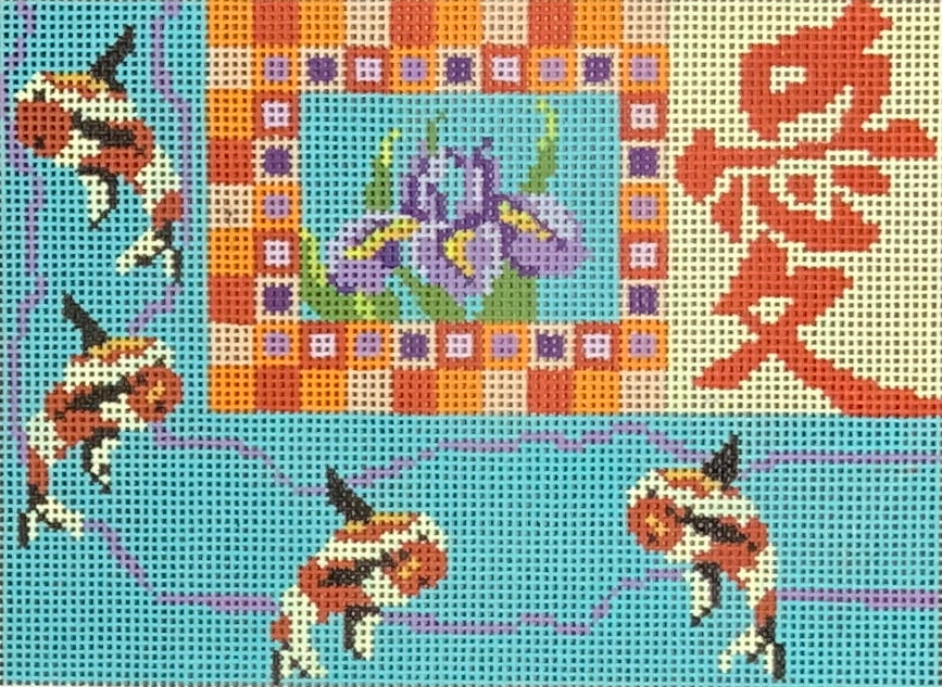 Asian Koi Sampler with stitch guide