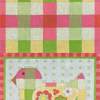 Patchwork Chickadee Foldover