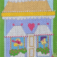 Easter House Ornament