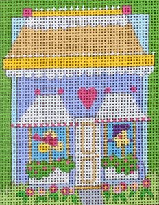 Easter House Ornament