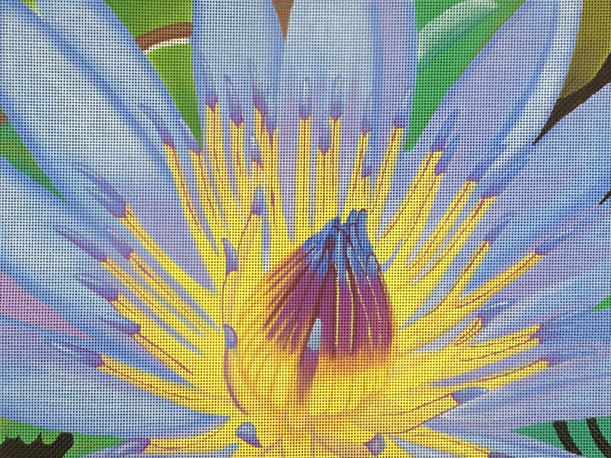 Floral Needlepoint Destashing