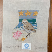 Sandpiper with Shell Mini Sock