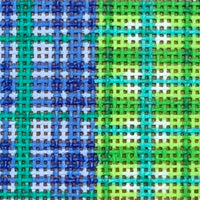 Green/Blue Plaids Cuff Bracelet