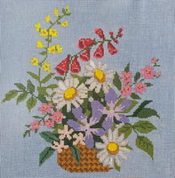 English Wildflower Basket
