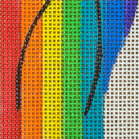 Rainbow Flip Flop
