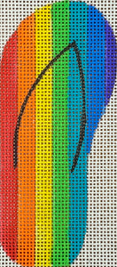 Rainbow Flip Flop