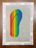 Rainbow Flip Flop
