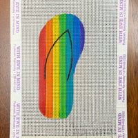 Rainbow Flip Flop