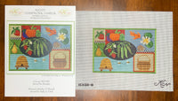 Sweet Pea Sampler with stitch guide
