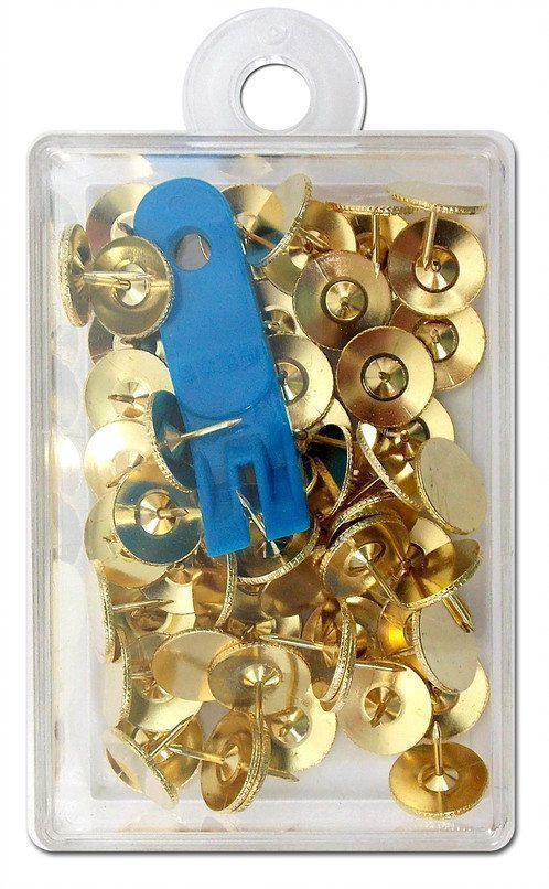 Brass Needlepoint thumb tacks – For the Stitcher's Soul