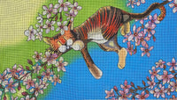 Cat on Branch
