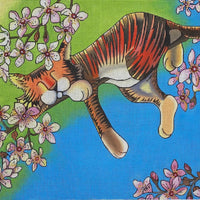Cat on Branch