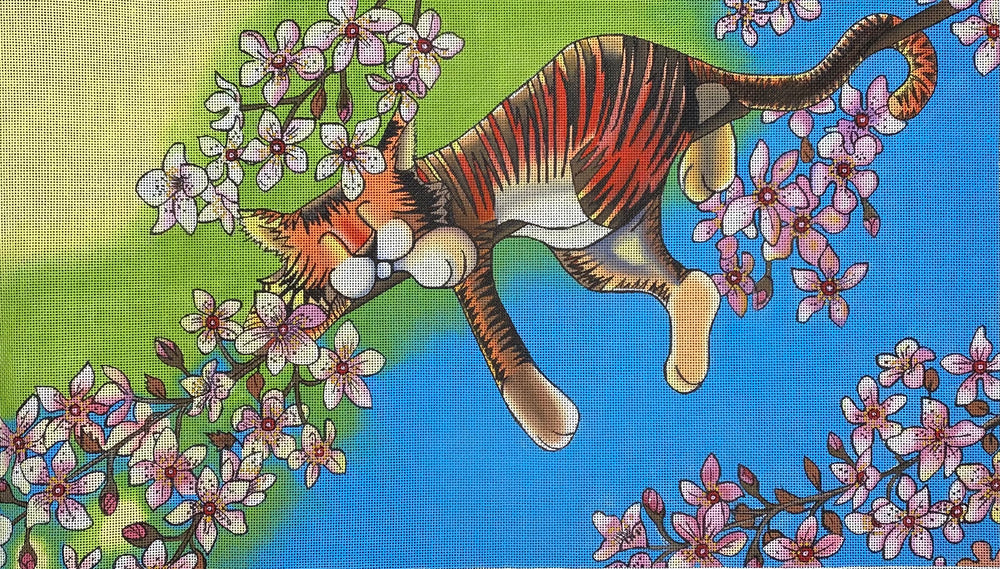 Cat on Branch