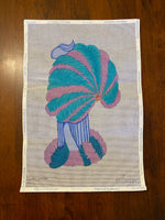 Woman with Feather Fan

