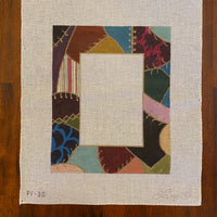Crazy Quilt Picture Frame
