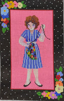 Sewing Girl

