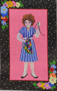 Sewing Girl