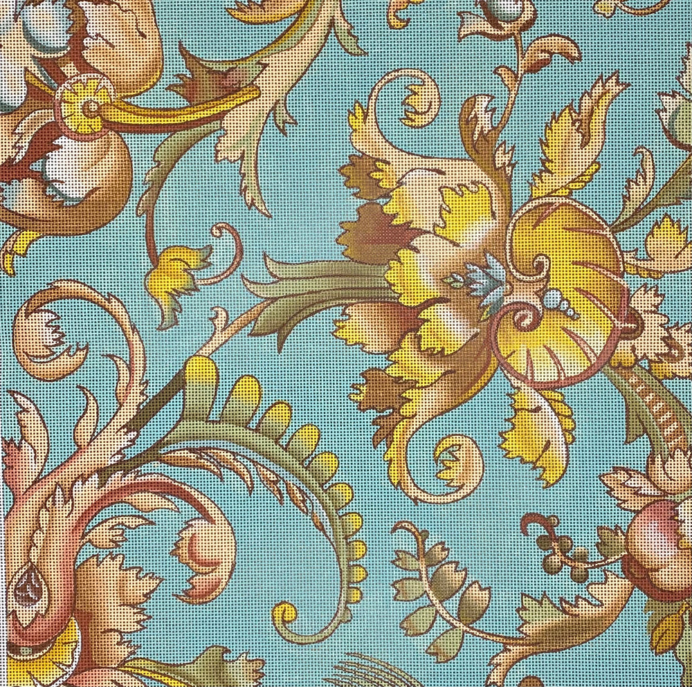 Baroque with Teal