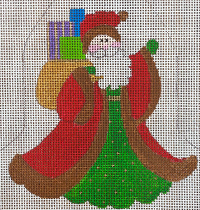 Bellringer Santa with stitch guide